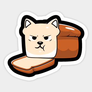 Cat Loaf Lazy Halloween Sticker